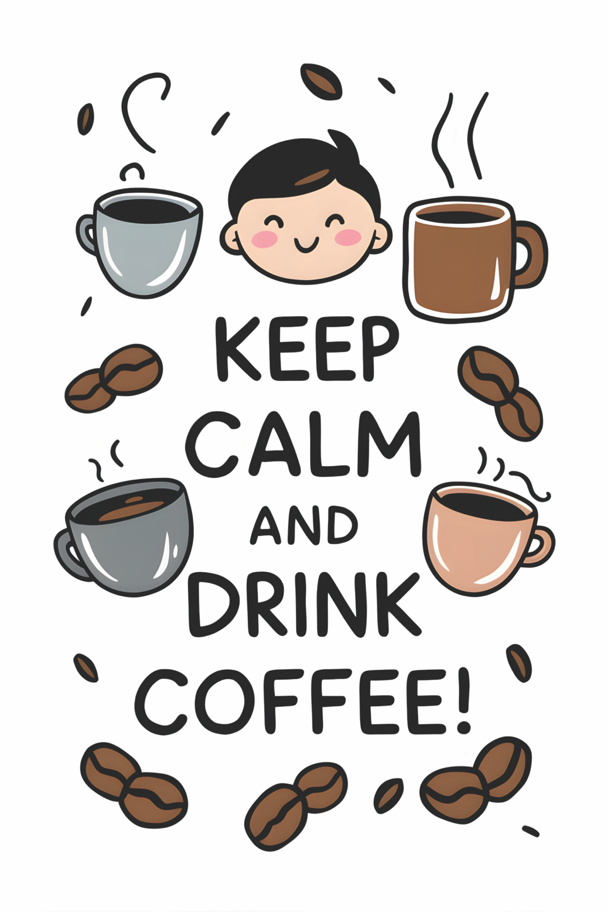 Keep Calm and Drink Coffee