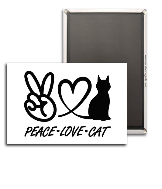 Peace Love Cat